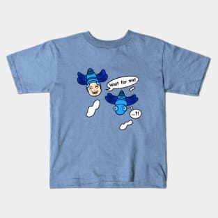 Cartoon kid dragonfly cosplay Kids T-Shirt